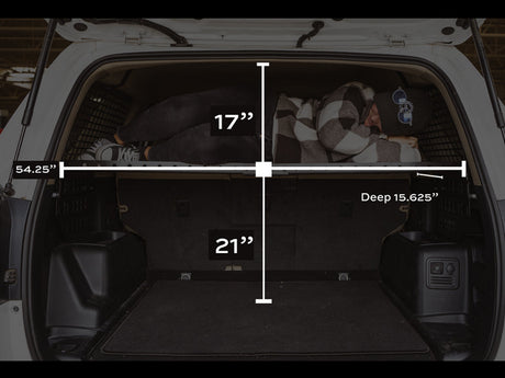 2010-2022 4Runner Interior Rear MOLLE Panel - BaseCamp Provisions