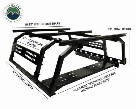 Discovery Rack -Mid Size Truck Short Bed Application - BaseCamp Provisions