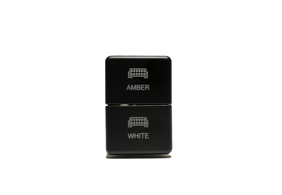 Dual Function Toyota OEM Style "AMBER & WHITE" Switch Small Style - BaseCamp Provisions