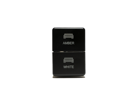 Dual Function Toyota OEM Style "AMBER & WHITE" Switch Small Style - BaseCamp Provisions