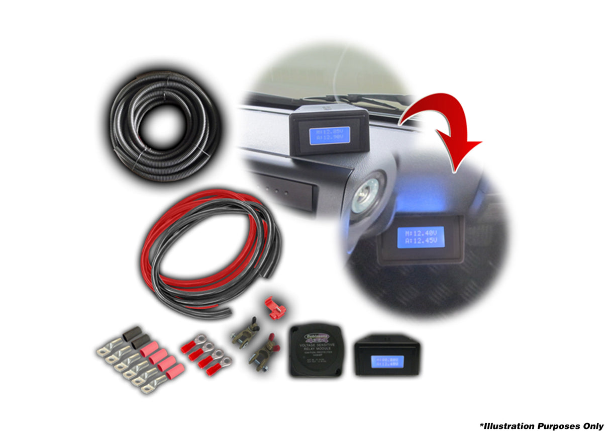 DOBINSONS 140 AMP DUAL BATTERY KIT - EA80-3830 - BaseCamp Provisions