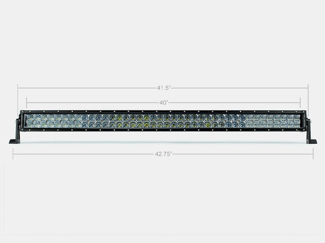 42" Dual Row 5D Optic OSRAM LED Bar - BaseCamp Provisions
