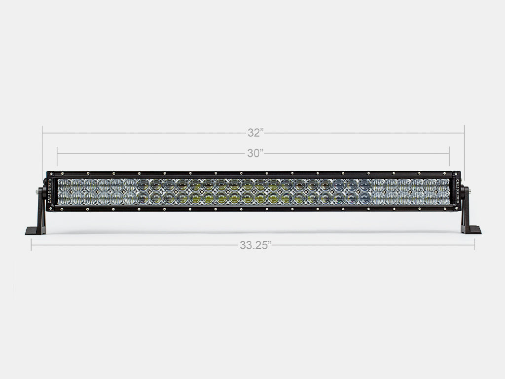 32" Dual Row 5D Optic OSRAM LED Bar - BaseCamp Provisions