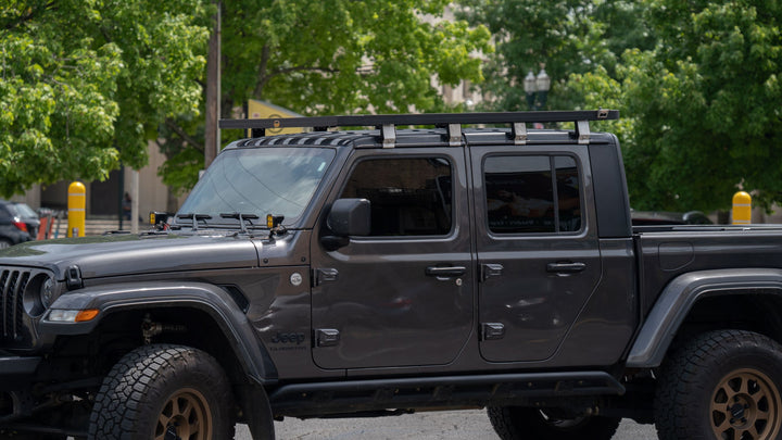 Jeep gladiator discount with roof rack