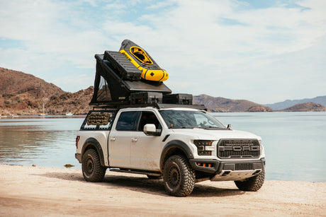 THE DESPERADO HARDSHELL ROOFTOP TENT - BaseCamp Provisions