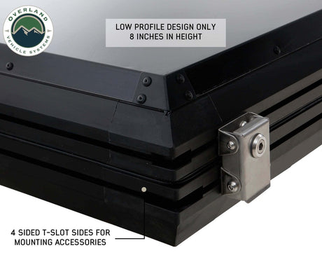 Overland Vehicle Systems 18099901 Mamba 3 Roof Top Tent - BaseCamp Provisions