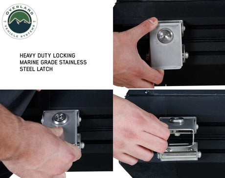 Overland Vehicle Systems 18099901 Mamba 3 Roof Top Tent - BaseCamp Provisions