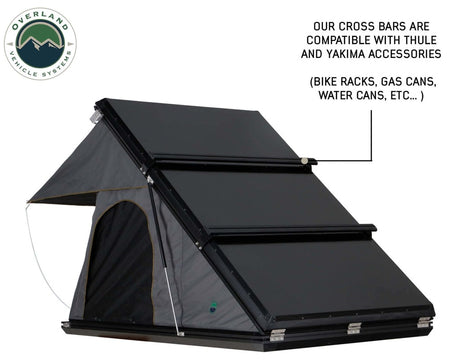 Overland Vehicle Systems 18099901 Mamba 3 Roof Top Tent - BaseCamp Provisions