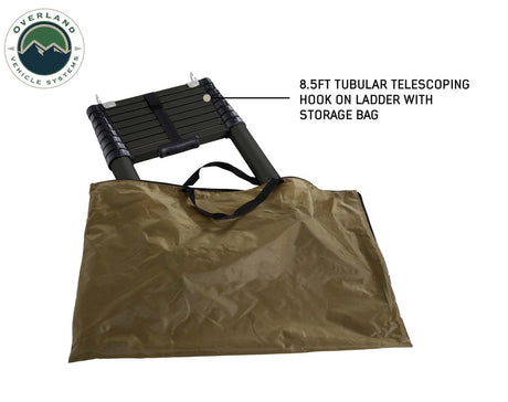 Overland Vehicle Systems 18099901 Mamba 3 Roof Top Tent - BaseCamp Provisions