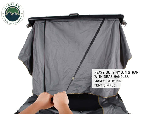 Overland Vehicle Systems 18099901 Mamba 3 Roof Top Tent - BaseCamp Provisions