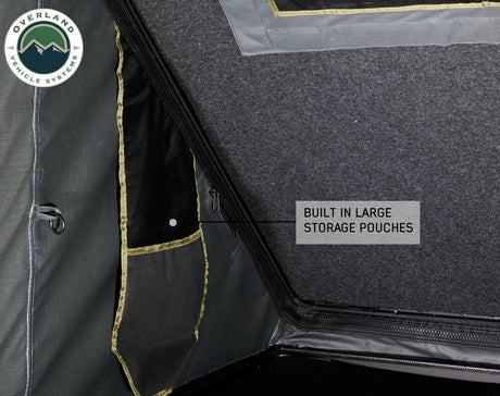 Overland Vehicle Systems 18099901 Mamba 3 Roof Top Tent - BaseCamp Provisions