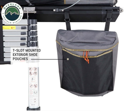 Overland Vehicle Systems 18099901 Mamba 3 Roof Top Tent - BaseCamp Provisions