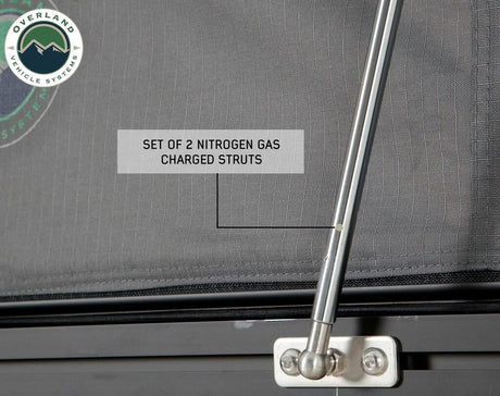 Overland Vehicle Systems 18099901 Mamba 3 Roof Top Tent - BaseCamp Provisions