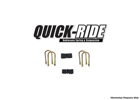 DOBINSONS 2" QUICK RIDE KIT INCLUDES U-BOLTS - QR19-502K - BaseCamp Provisions