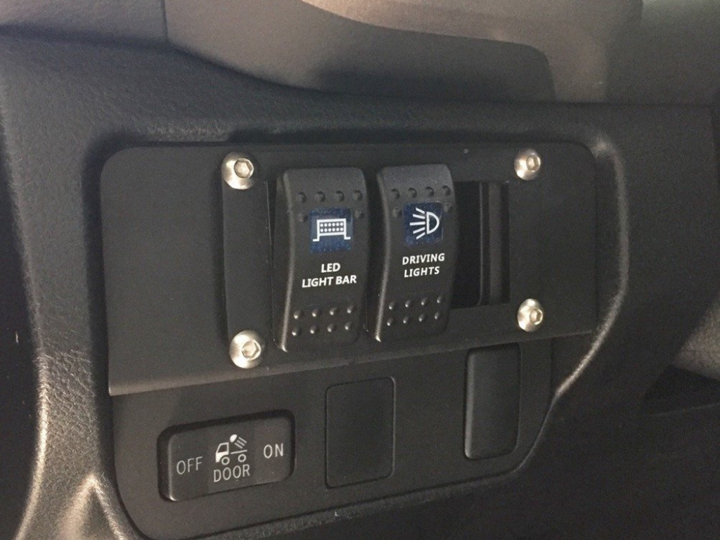 2016-2020 Toyota Tacoma Rocker Switch Panel - Cali Raised LED