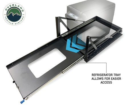 25049801 Refrigerator Tray With Slide and Tilt - Size Small - BaseCamp Provisions