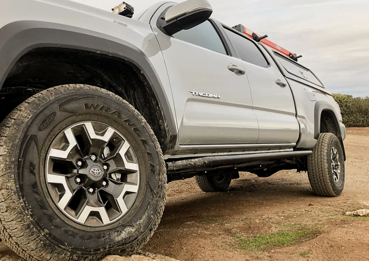 2005-2022 TOYOTA TACOMA STEP EDITION ROCK SLIDERS - BaseCamp Provisions