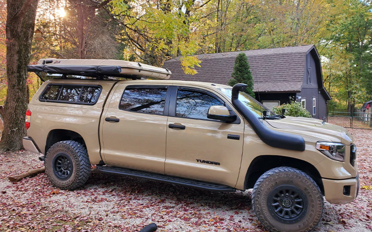 2014-2021 TOYOTA TUNDRA STEP EDITION ROCK SLIDERS - BaseCamp Provisions