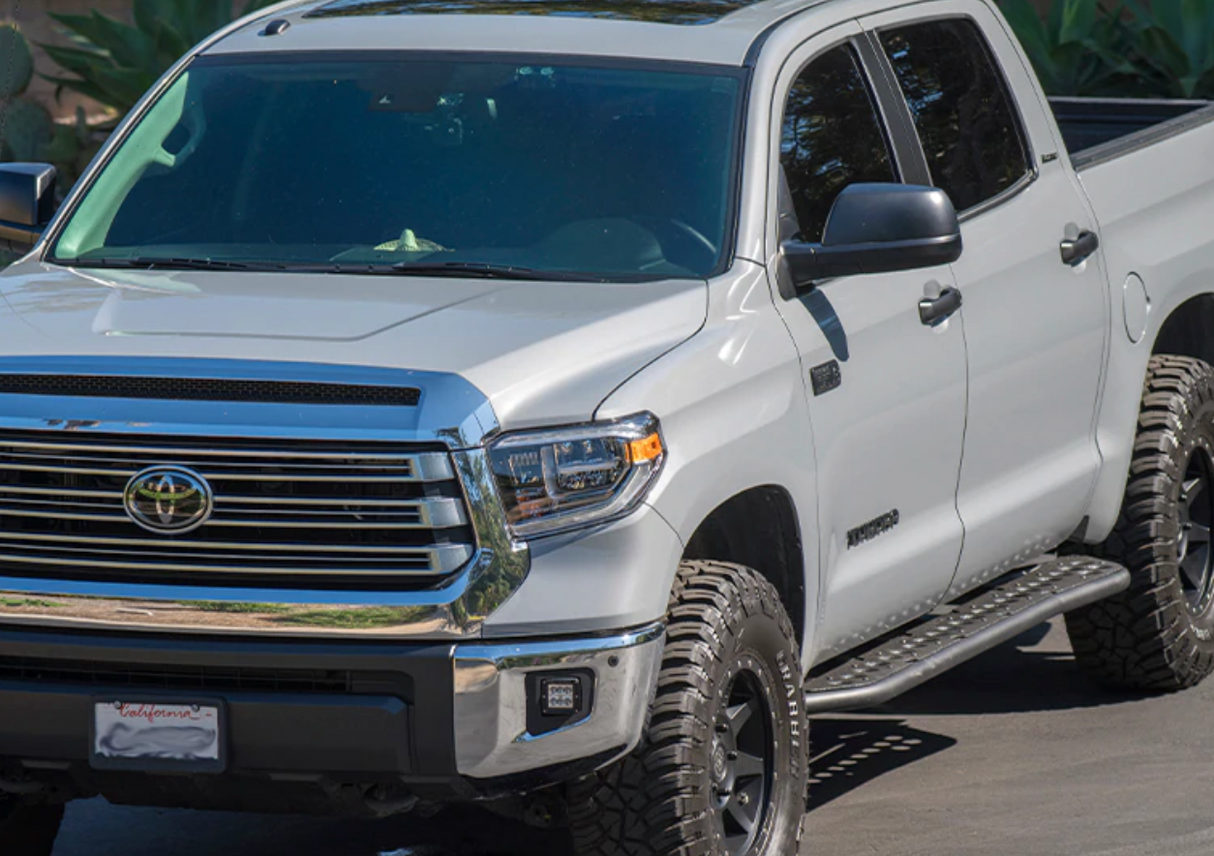 2014-2021 TOYOTA TUNDRA STEP EDITION ROCK SLIDERS - BaseCamp Provisions