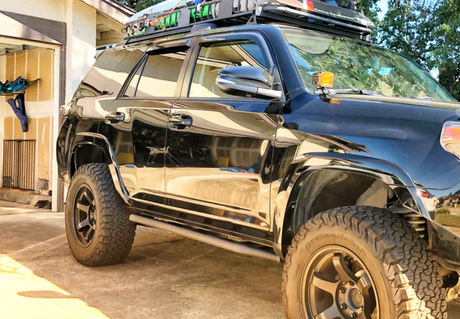 2010-2022 TOYOTA 4RUNNER TRAIL EDITION BOLT ON ROCK SLIDERS - BaseCamp Provisions