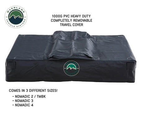 Overland Vehicle Systems 18139936 Nomadic 3 Extended Roof Top Tent in Dark Gray - BaseCamp Provisions
