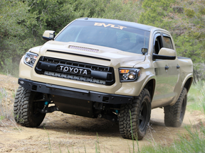2014-2021 TOYOTA TUNDRA 42" HIDDEN GRILLE CURVED LED LIGHT BAR BRACKETS KIT - BaseCamp Provisions
