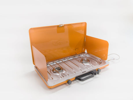 Slim Twin Propane Stove - 40th Anniversary Edition - BaseCamp Provisions