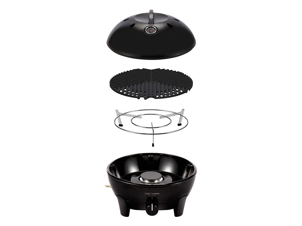 CITI CHEF 40/ BLACK/ PORTABLE 4 PIECE/ GAS BARBEQUE/ CAMP COOKER - BY CADAC - BaseCamp Provisions