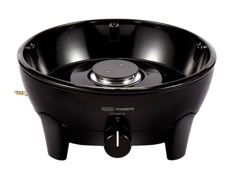 CITI CHEF 40/ BLACK/ PORTABLE 4 PIECE/ GAS BARBEQUE/ CAMP COOKER - BY CADAC - BaseCamp Provisions