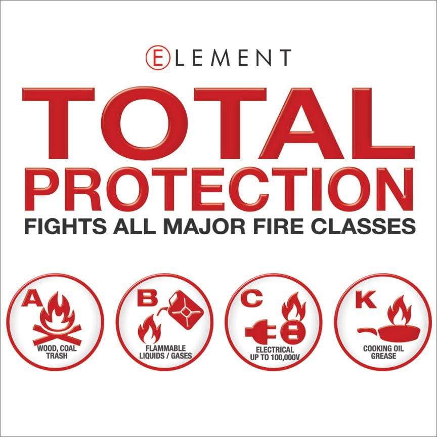 ELEMENT E50 FIRE EXTINGUISHER 50 SECOND - BaseCamp Provisions