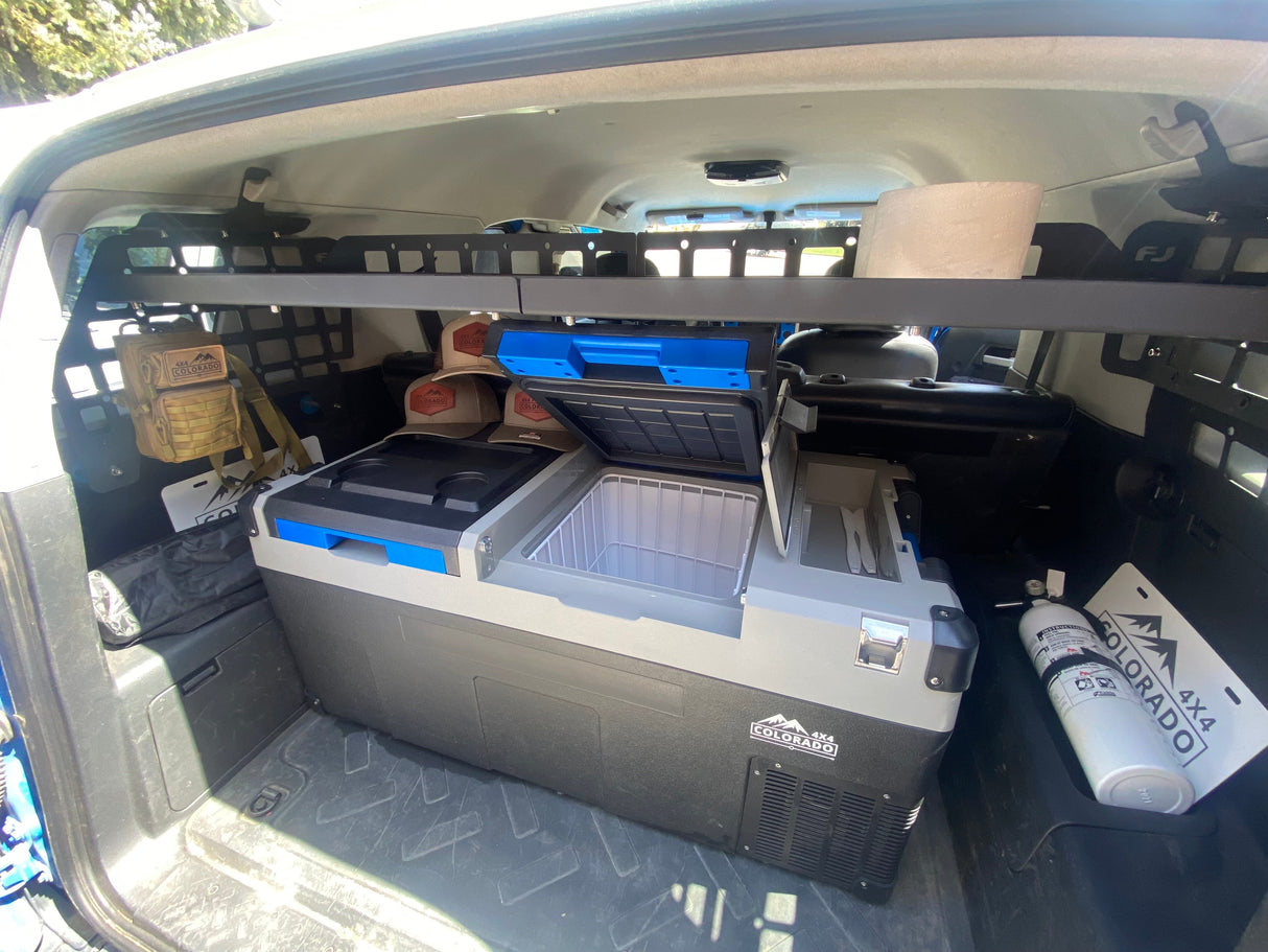 FJ Cruiser MOLLE Shelving System - BaseCamp Provisions