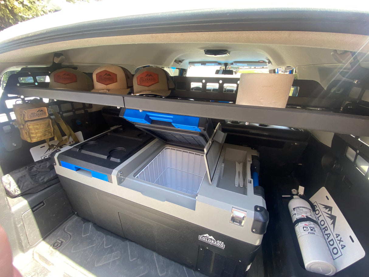 FJ Cruiser MOLLE Shelving System - BaseCamp Provisions