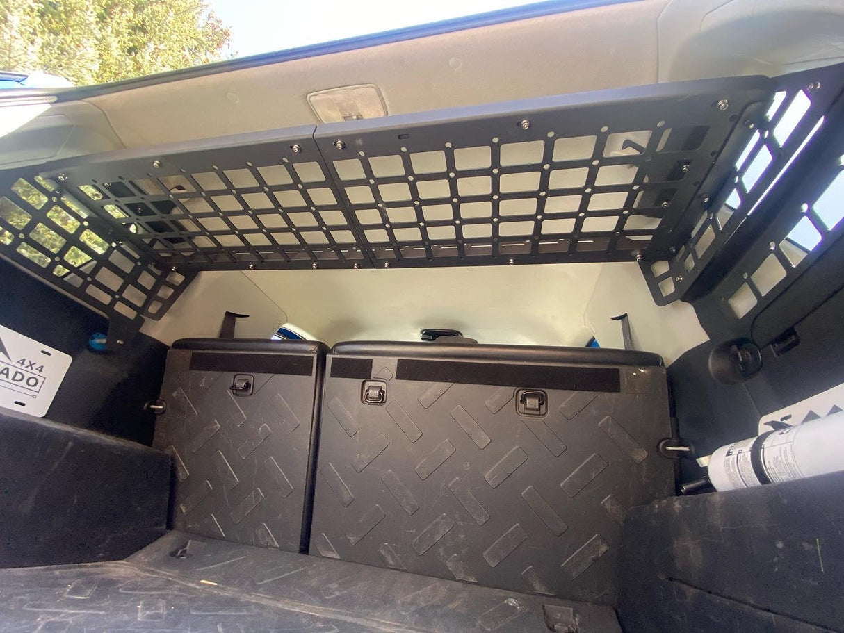 FJ Cruiser MOLLE Shelving System - BaseCamp Provisions