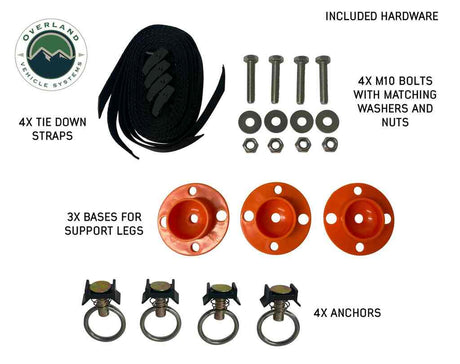 Camp Cargo Box Kitchen With Slide Out Sink, Cooking Shelf and Work Station - BaseCamp Provisions