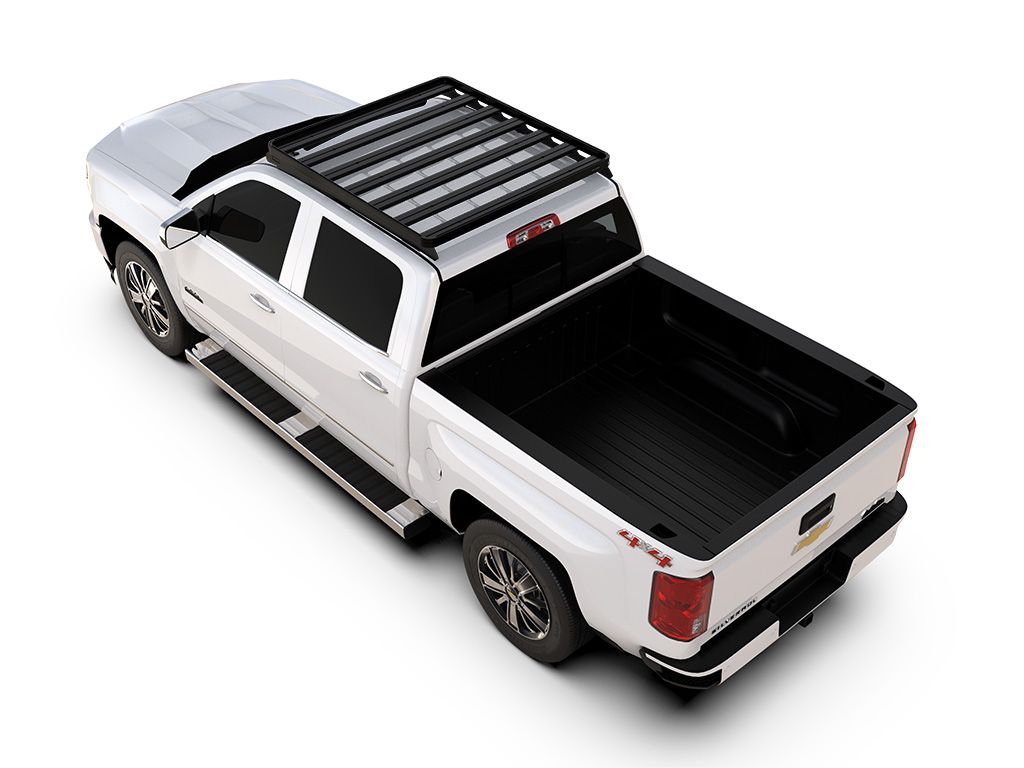 CHEVROLET SILVERADO/GMC SIERRA 1500 CREW CAB (2014-2018) SLIMLINE II ROOF RACK KIT / LOW PROFILE - BY FRONT RUNNER - BaseCamp Provisions