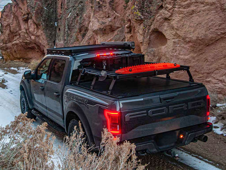 FORD F-150 6.5' (2015-CURRENT) ROLL TOP SLIMLINE II LOAD BED RACK KIT - BY FRONT RUNNER - BaseCamp Provisions