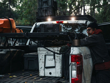 PICKUP TRUCK SLIMLINE II LOAD BED RACK KIT / 1475(W) X 1358(L) - BY FRONT RUNNER - BaseCamp Provisions