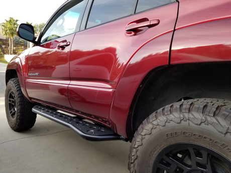 2003-2009 TOYOTA 4RUNNER STEP EDITION BOLT ON ROCK SLIDERS - BaseCamp Provisions
