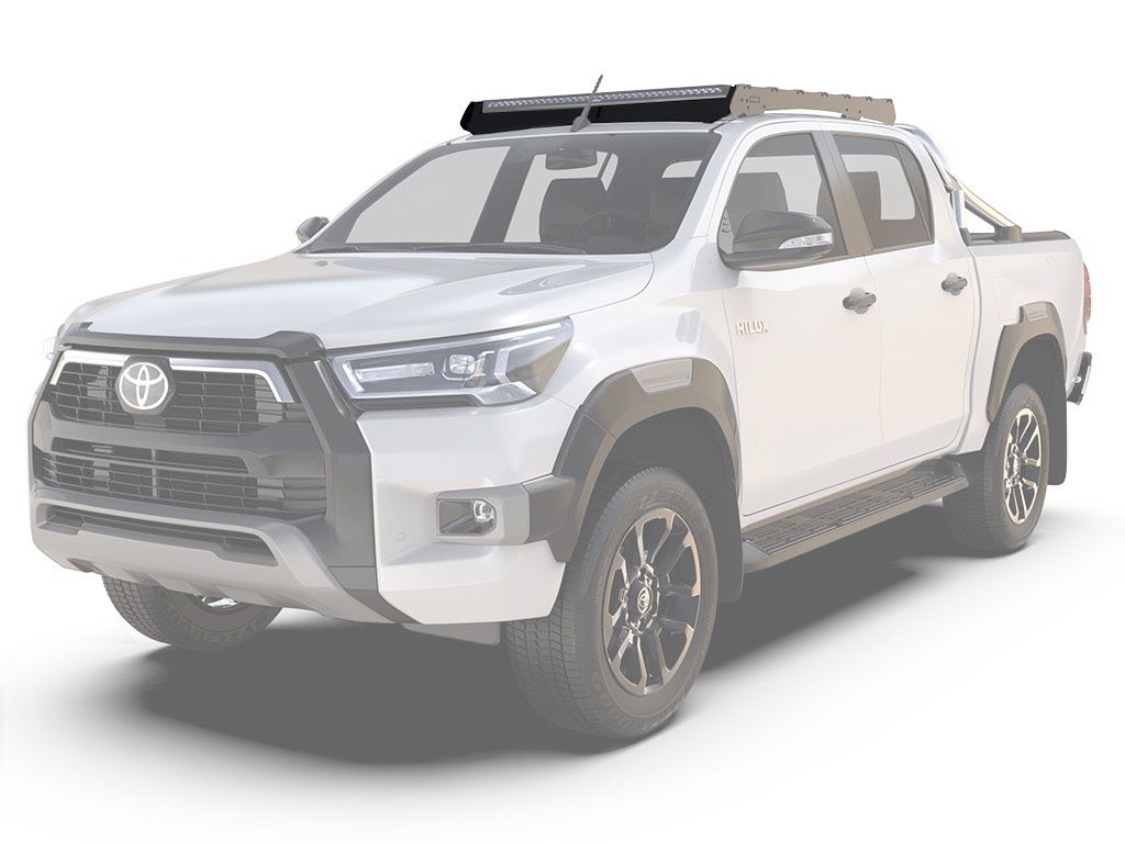 TOYOTA HILUX H48 DC (2022-CURRENT) SLIMSPORT RACK 40" LIGHT BAR WIND FAIRING - BY FRONT RUNNER - BaseCamp Provisions