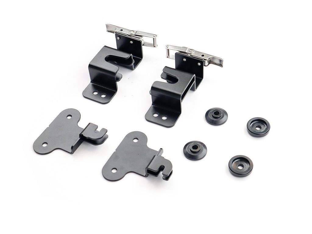 Quick release roof outlet top tent mount kit